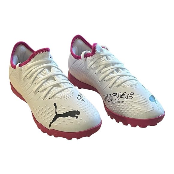 Puma Z 4.3 TT Future Creator Zones White Pink Men's Indoor Soccer Cleats Size 7 - Picture 3 of 12